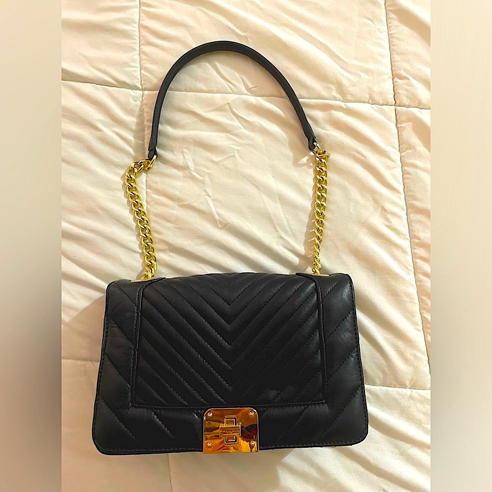 KARL LAGERFELD FLAP HANDBAG